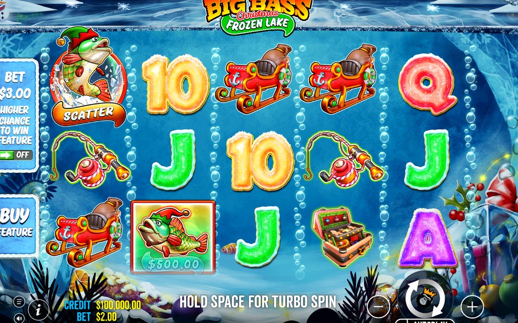 Big Bass Christmas – Frozen Lake